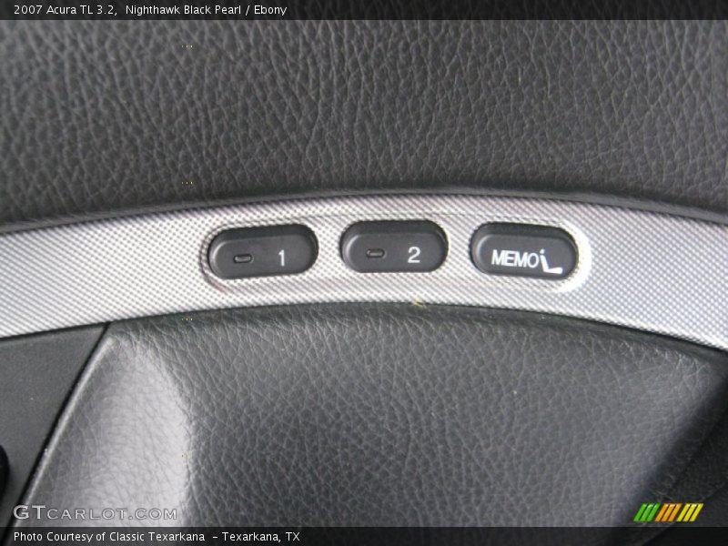 Nighthawk Black Pearl / Ebony 2007 Acura TL 3.2