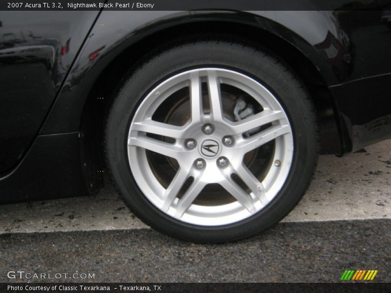 Nighthawk Black Pearl / Ebony 2007 Acura TL 3.2