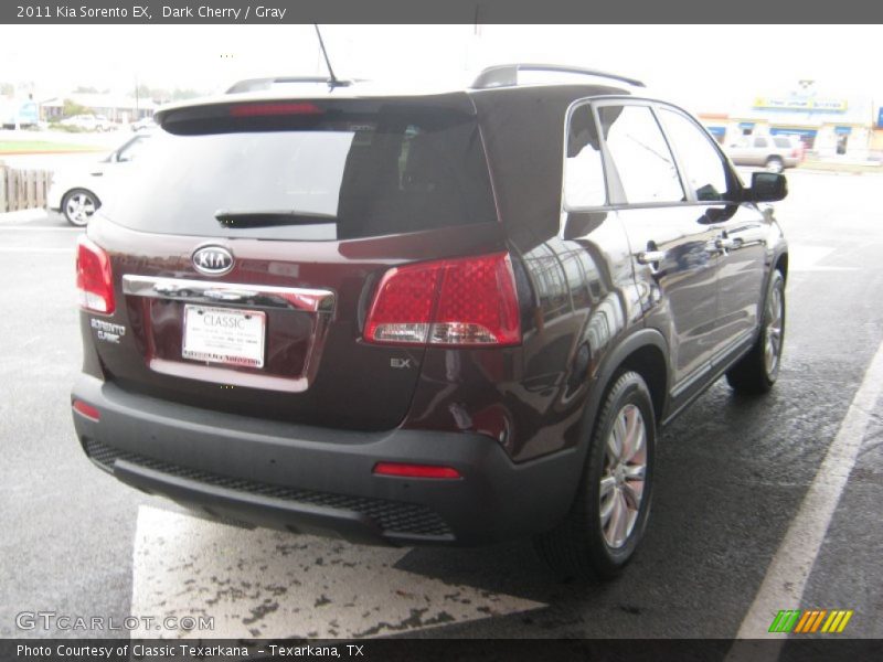 Dark Cherry / Gray 2011 Kia Sorento EX