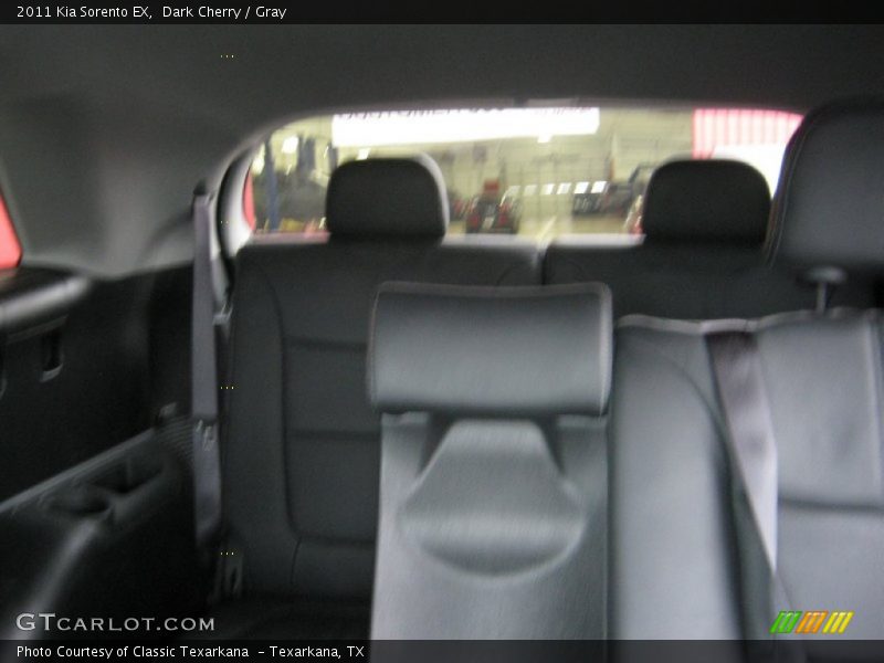 Dark Cherry / Gray 2011 Kia Sorento EX