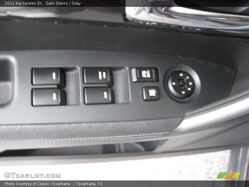 Dark Cherry / Gray 2011 Kia Sorento EX