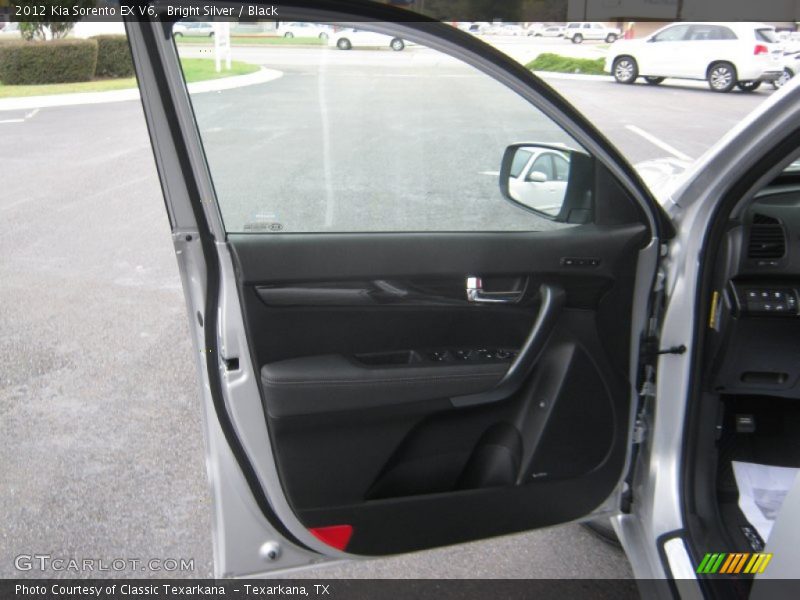 Bright Silver / Black 2012 Kia Sorento EX V6