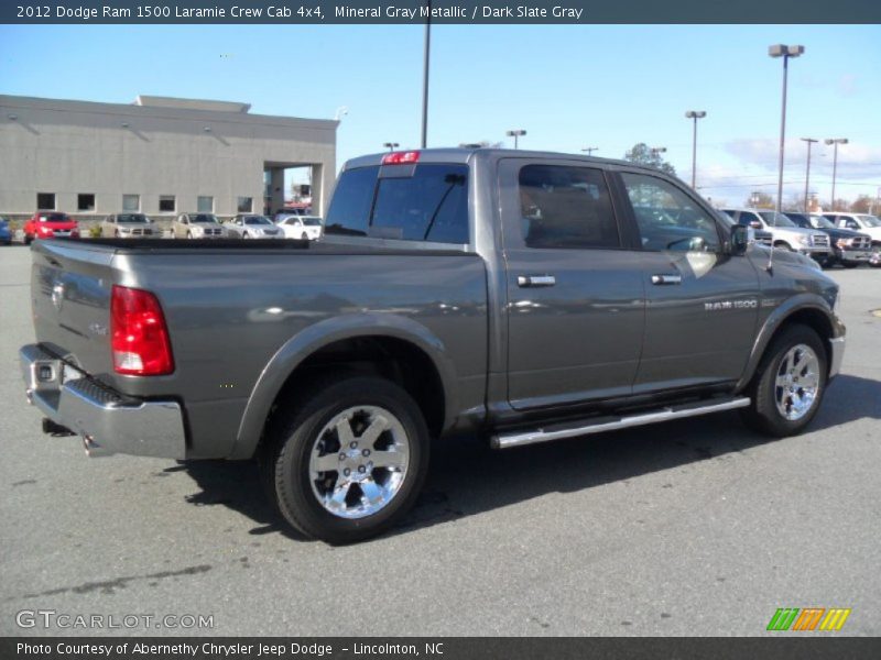 Mineral Gray Metallic / Dark Slate Gray 2012 Dodge Ram 1500 Laramie Crew Cab 4x4