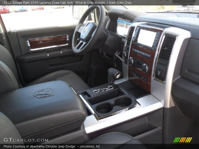 Mineral Gray Metallic / Dark Slate Gray 2012 Dodge Ram 1500 Laramie Crew Cab 4x4