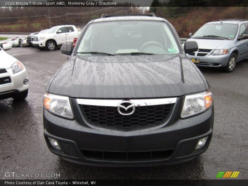 Monterey Gray / Graystone 2010 Mazda Tribute i Sport AWD