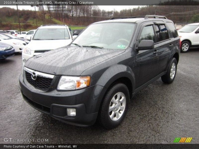 Monterey Gray / Graystone 2010 Mazda Tribute i Sport AWD