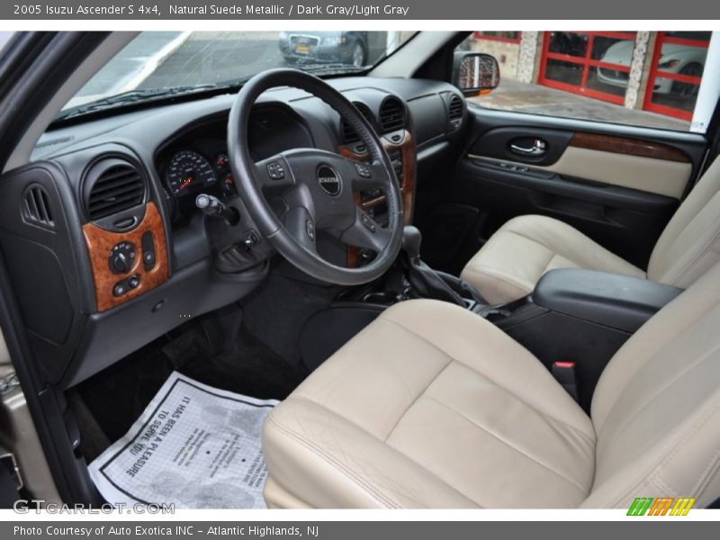  2005 Ascender S 4x4 Dark Gray/Light Gray Interior