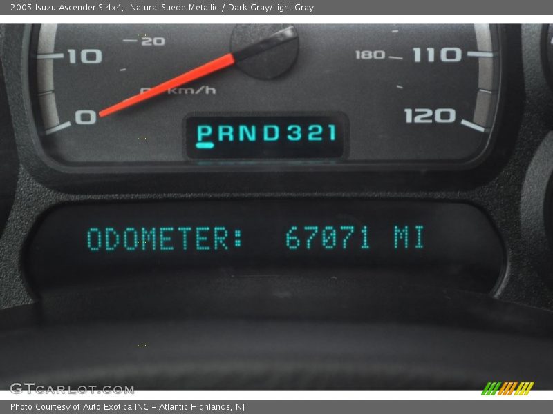 Natural Suede Metallic / Dark Gray/Light Gray 2005 Isuzu Ascender S 4x4