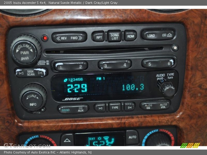 Natural Suede Metallic / Dark Gray/Light Gray 2005 Isuzu Ascender S 4x4