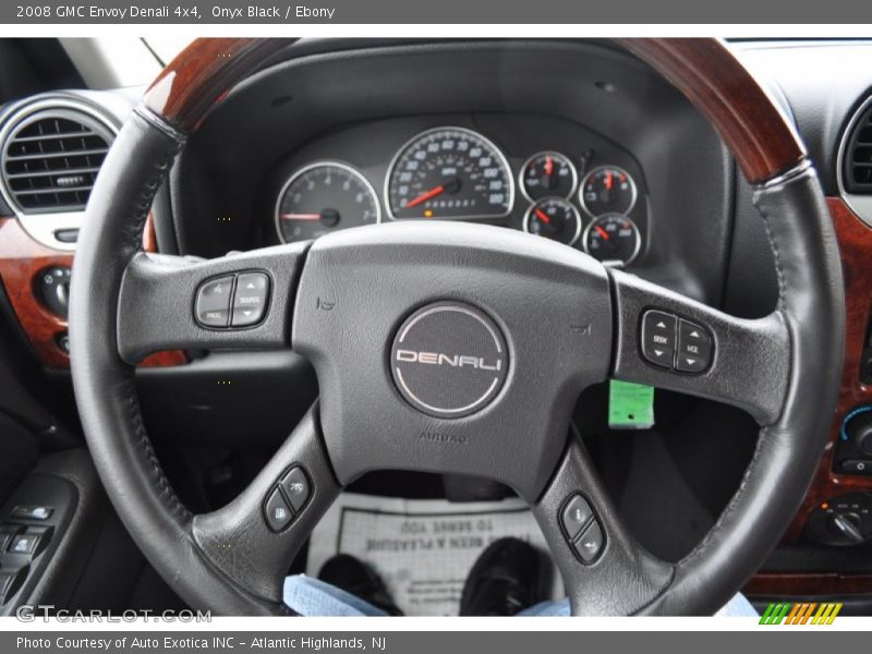 Onyx Black / Ebony 2008 GMC Envoy Denali 4x4