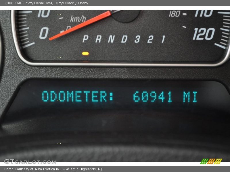 Onyx Black / Ebony 2008 GMC Envoy Denali 4x4