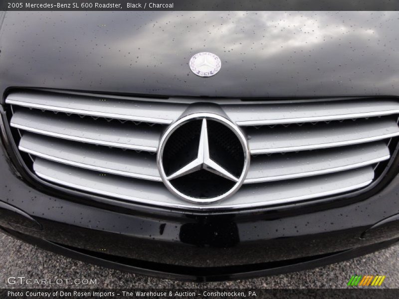 Black / Charcoal 2005 Mercedes-Benz SL 600 Roadster