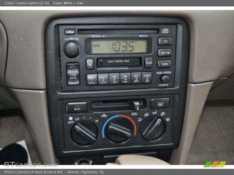 Super White / Oak 1999 Toyota Camry LE V6