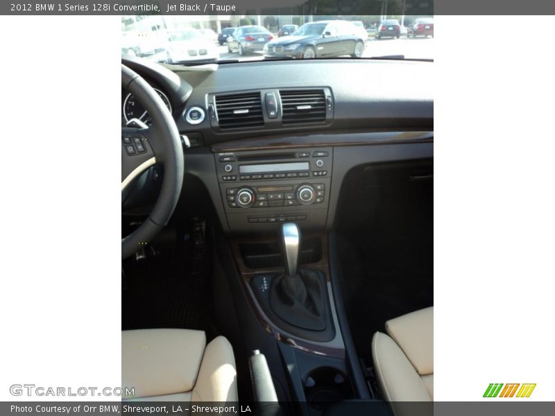 Jet Black / Taupe 2012 BMW 1 Series 128i Convertible