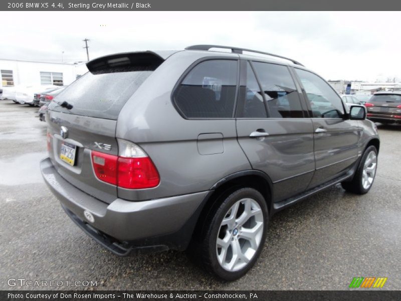 Sterling Grey Metallic / Black 2006 BMW X5 4.4i