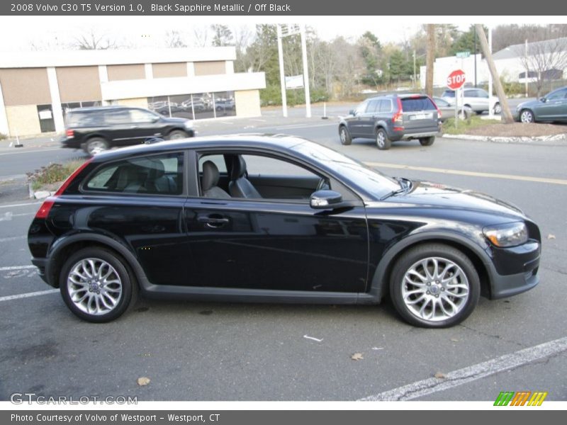 Black Sapphire Metallic / Off Black 2008 Volvo C30 T5 Version 1.0