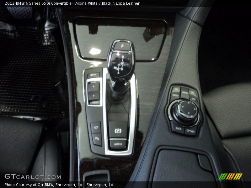 Alpine White / Black Nappa Leather 2012 BMW 6 Series 650i Convertible