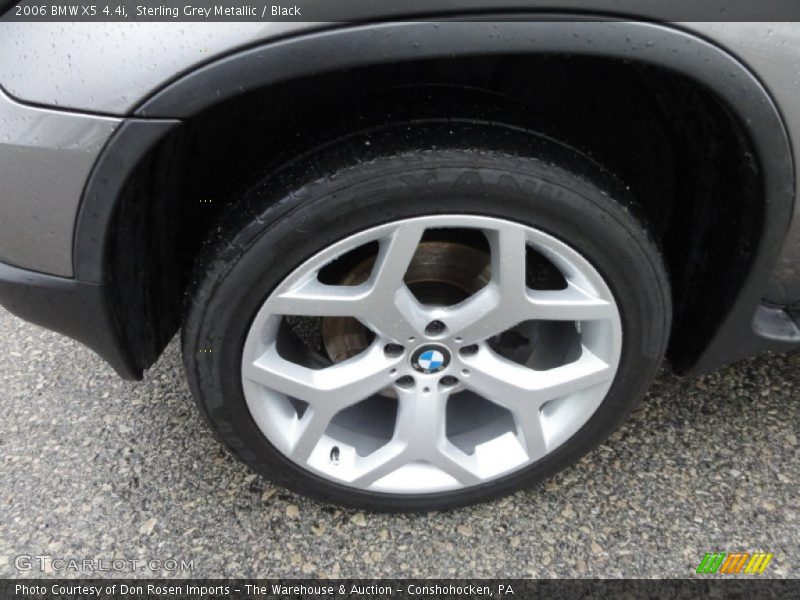 Sterling Grey Metallic / Black 2006 BMW X5 4.4i