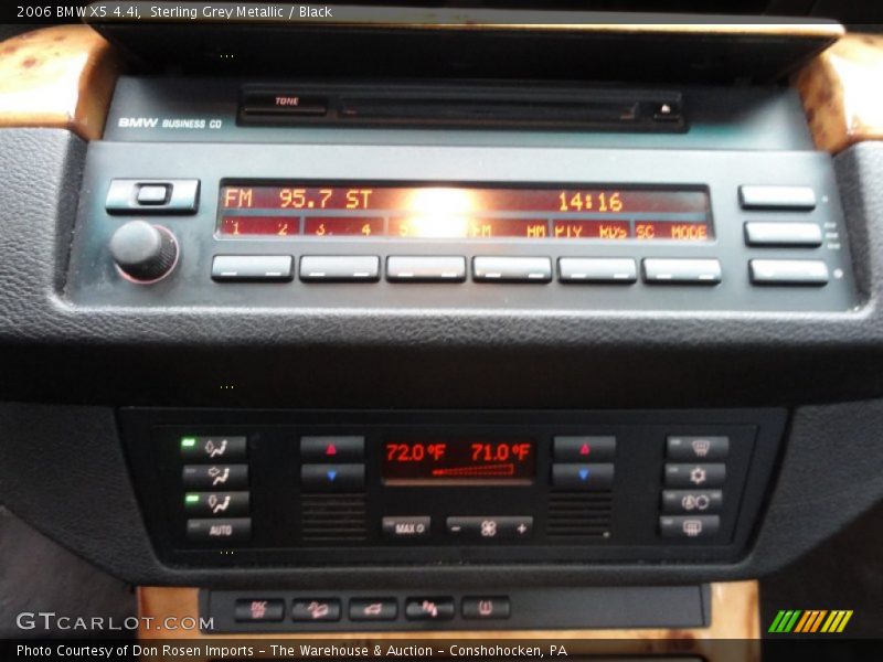 Sterling Grey Metallic / Black 2006 BMW X5 4.4i