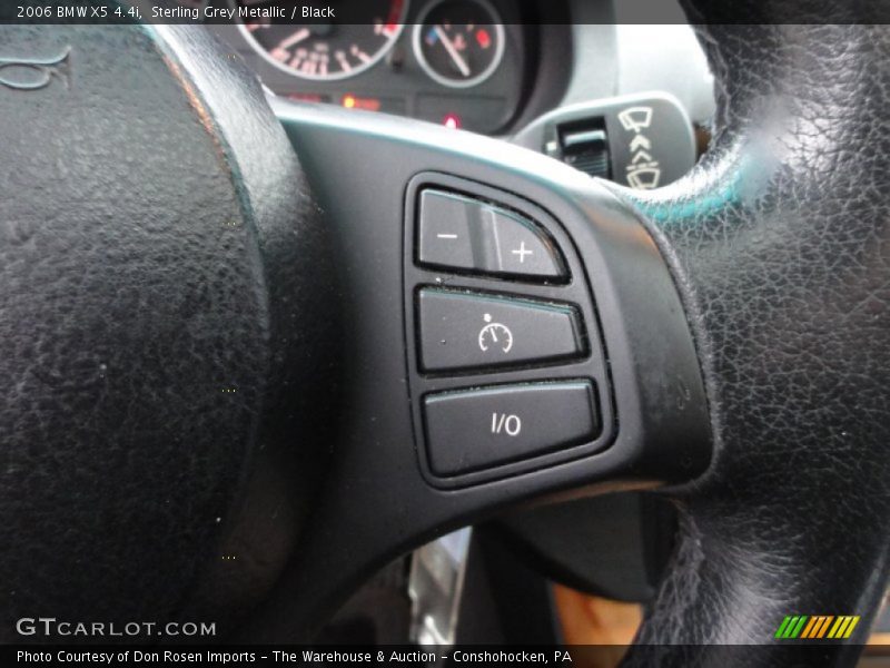 Sterling Grey Metallic / Black 2006 BMW X5 4.4i