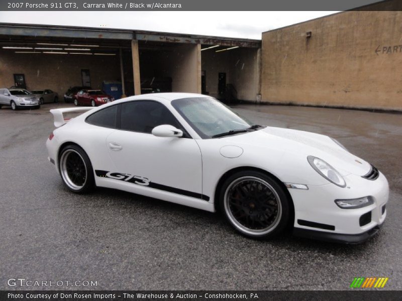Carrara White / Black w/Alcantara 2007 Porsche 911 GT3