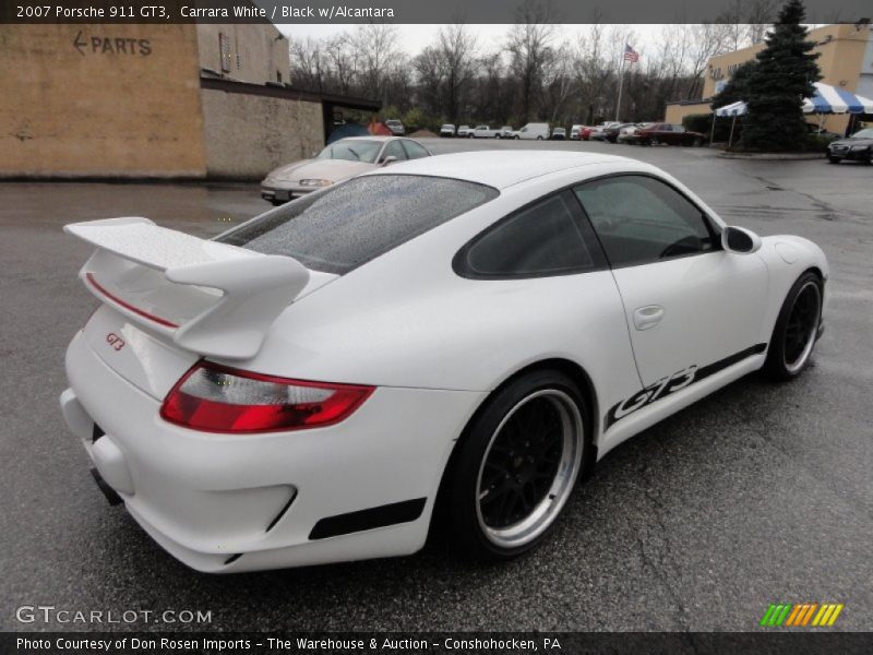 Carrara White / Black w/Alcantara 2007 Porsche 911 GT3