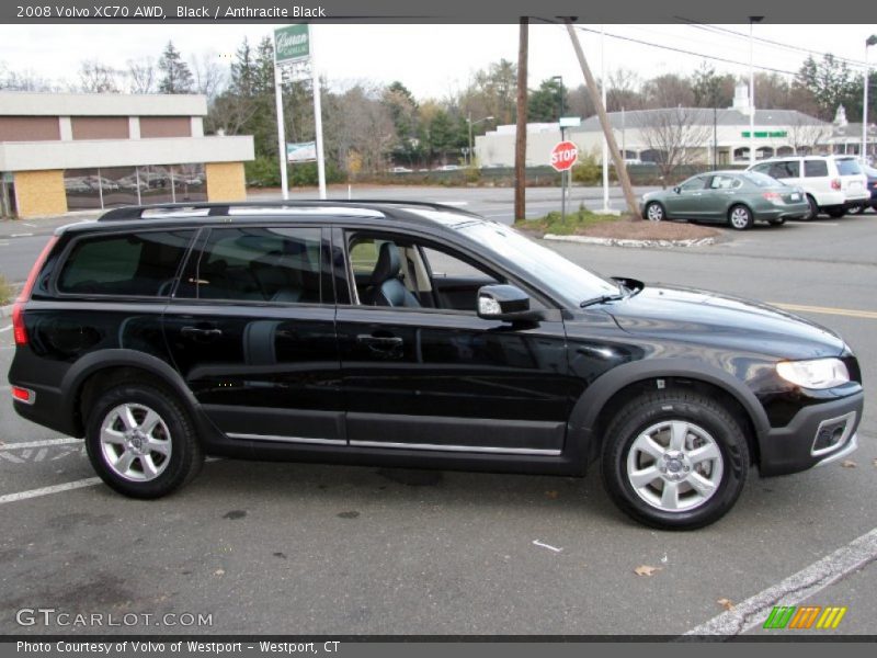 Black / Anthracite Black 2008 Volvo XC70 AWD