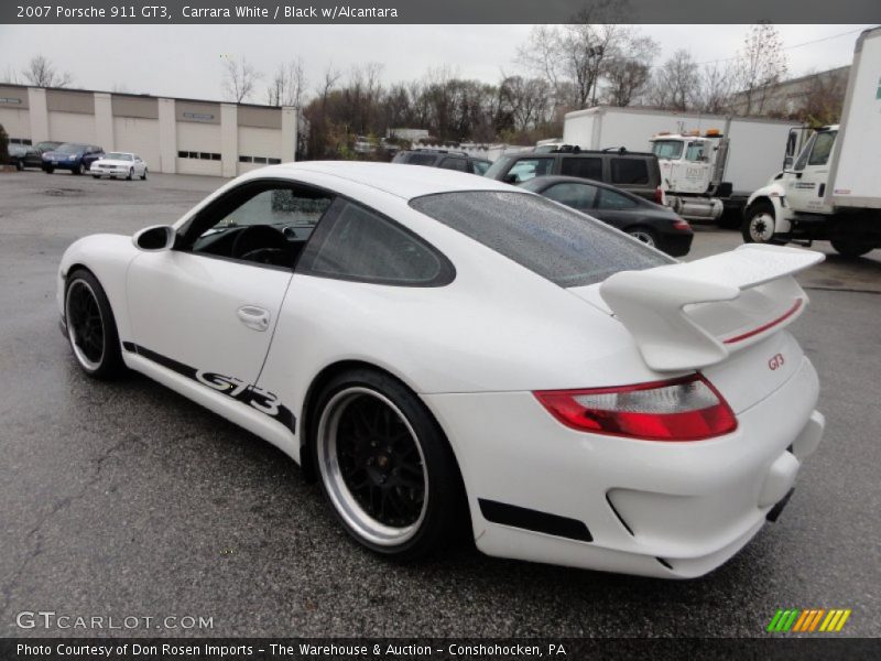 Carrara White / Black w/Alcantara 2007 Porsche 911 GT3