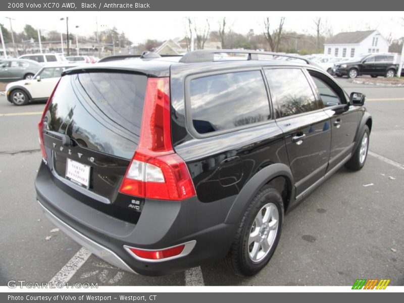 Black / Anthracite Black 2008 Volvo XC70 AWD