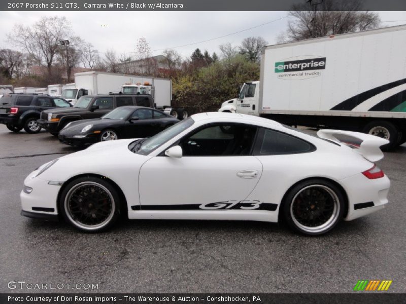 Carrara White / Black w/Alcantara 2007 Porsche 911 GT3