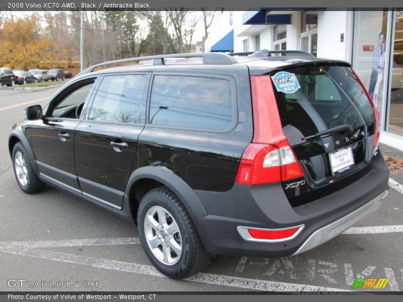 Black / Anthracite Black 2008 Volvo XC70 AWD