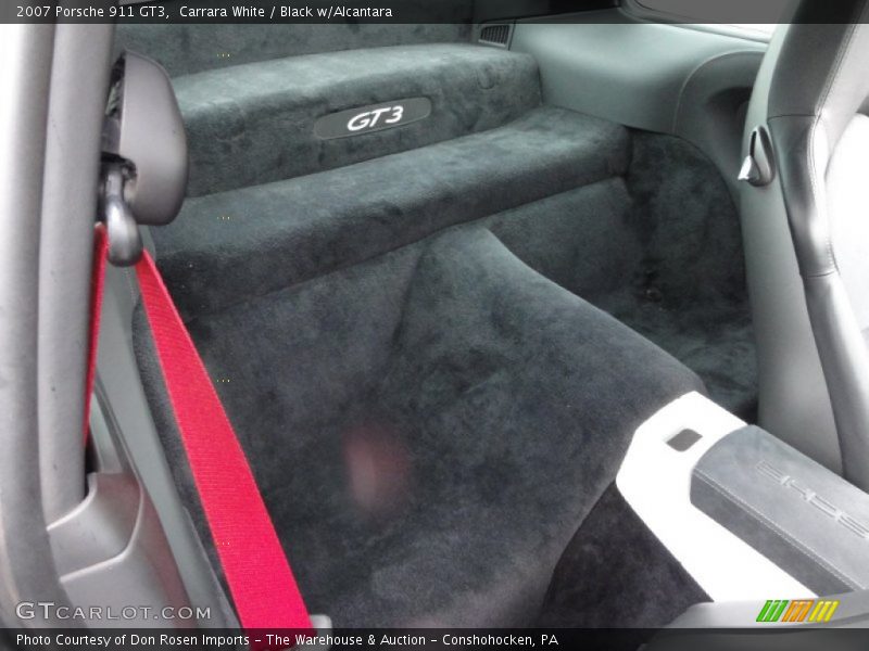 Carrara White / Black w/Alcantara 2007 Porsche 911 GT3