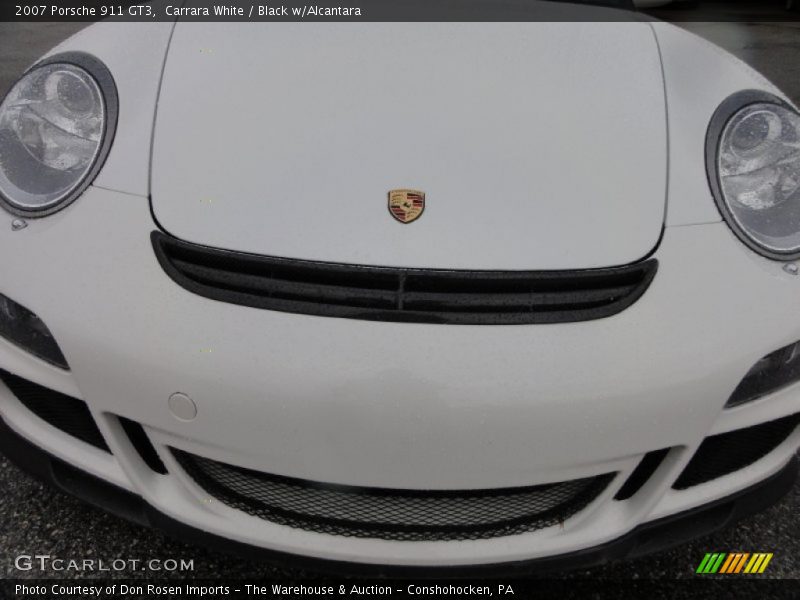 Carrara White / Black w/Alcantara 2007 Porsche 911 GT3