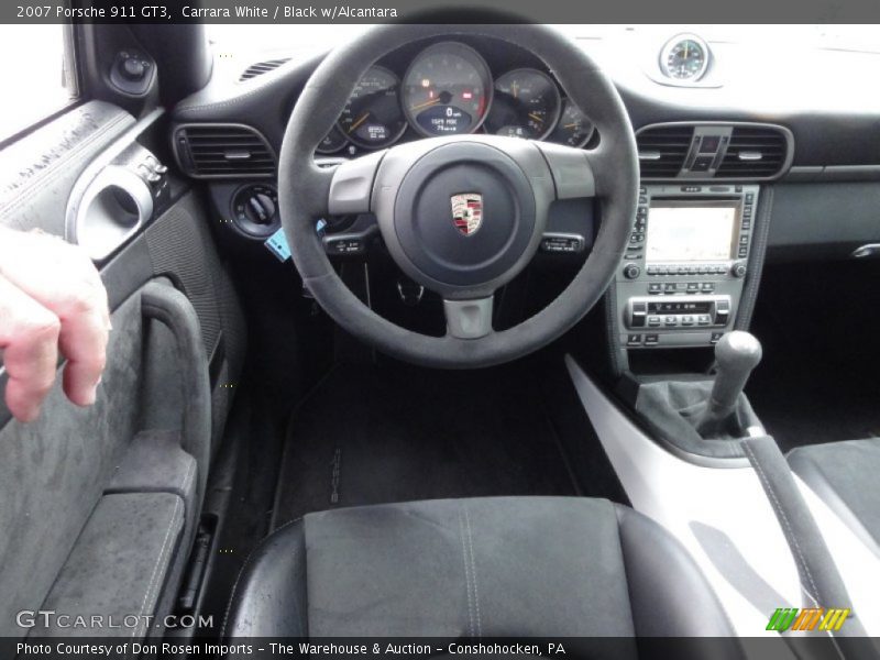 Carrara White / Black w/Alcantara 2007 Porsche 911 GT3