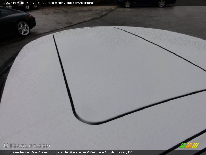 Sunroof of 2007 911 GT3