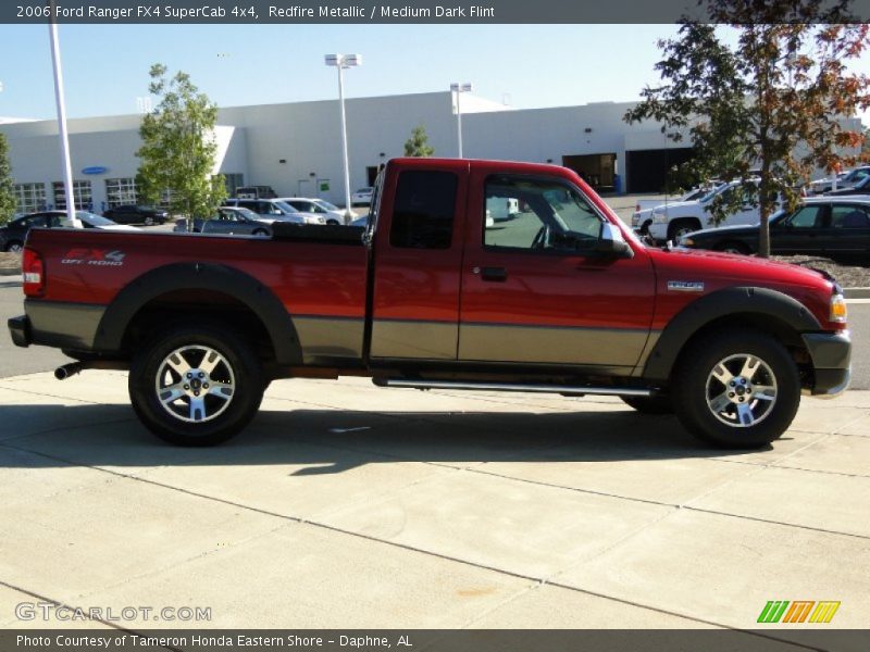Redfire Metallic / Medium Dark Flint 2006 Ford Ranger FX4 SuperCab 4x4