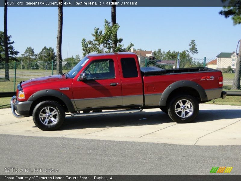Redfire Metallic / Medium Dark Flint 2006 Ford Ranger FX4 SuperCab 4x4
