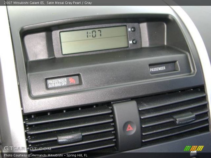 Satin Mesai Gray Pearl / Gray 2007 Mitsubishi Galant ES