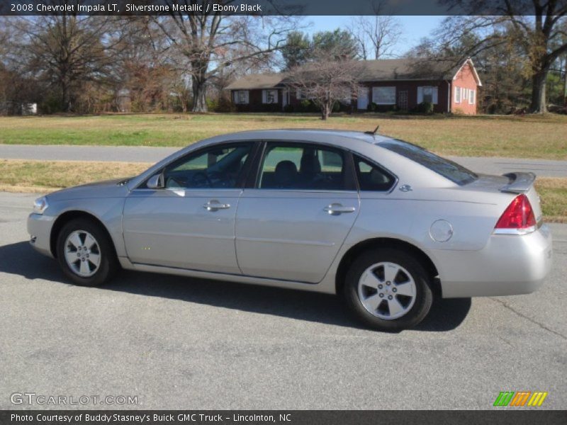 Silverstone Metallic / Ebony Black 2008 Chevrolet Impala LT