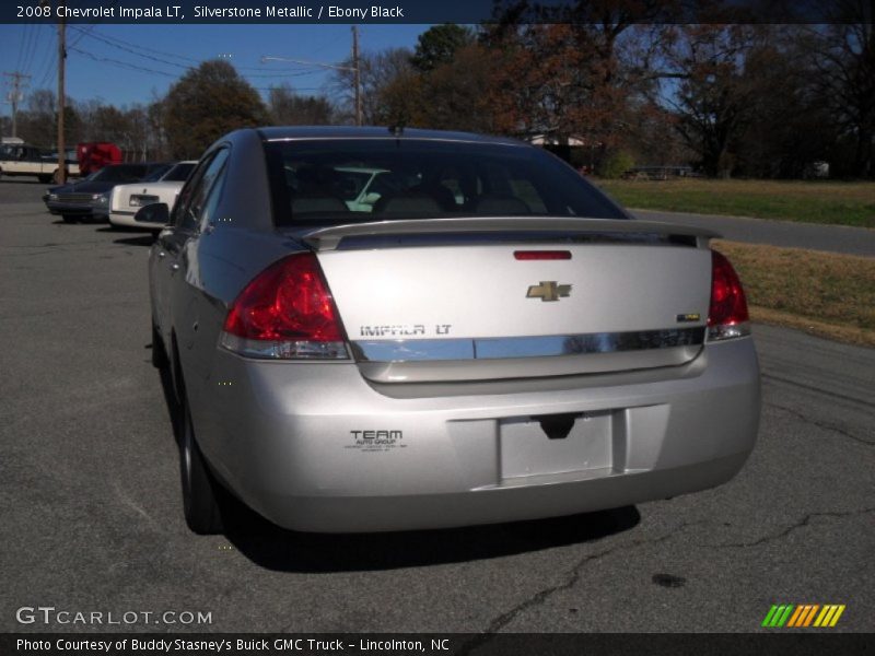 Silverstone Metallic / Ebony Black 2008 Chevrolet Impala LT