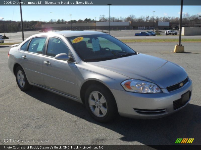 Silverstone Metallic / Ebony Black 2008 Chevrolet Impala LT