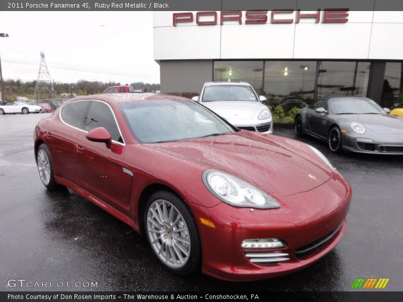  2011 Panamera 4S Ruby Red Metallic