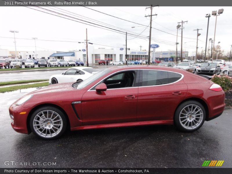  2011 Panamera 4S Ruby Red Metallic