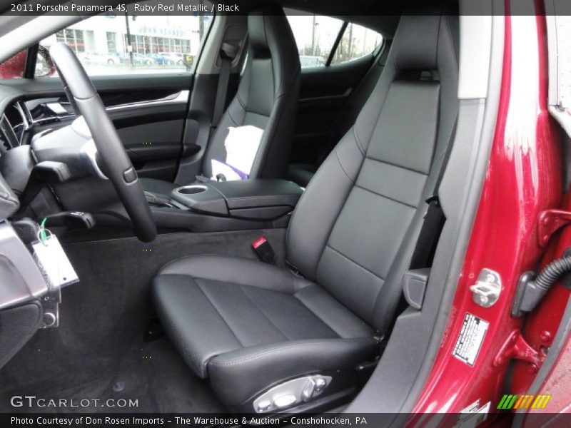  2011 Panamera 4S Black Interior