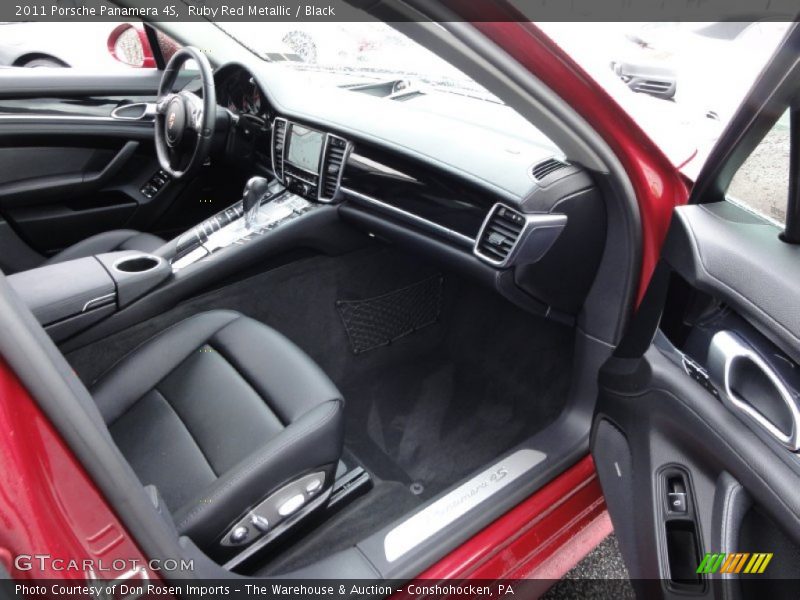  2011 Panamera 4S Black Interior