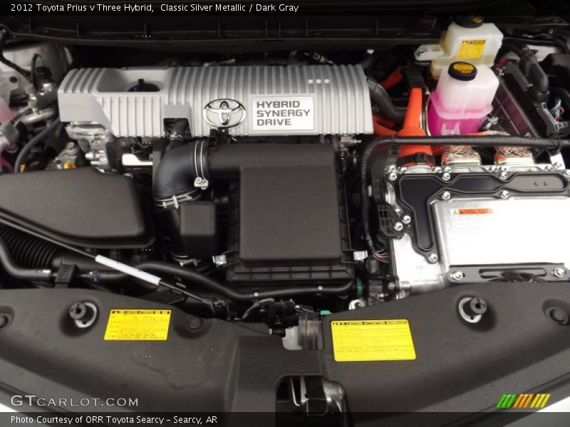  2012 Prius v Three Hybrid Engine - 1.8 Liter DOHC 16-Valve VVT-i 4 Cylinder Gasoline/Electric Hybrid