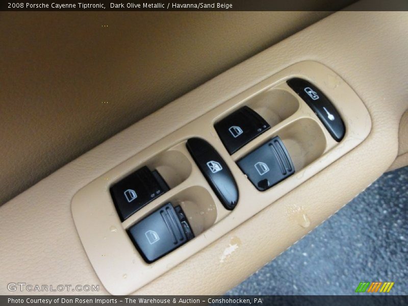 Dark Olive Metallic / Havanna/Sand Beige 2008 Porsche Cayenne Tiptronic