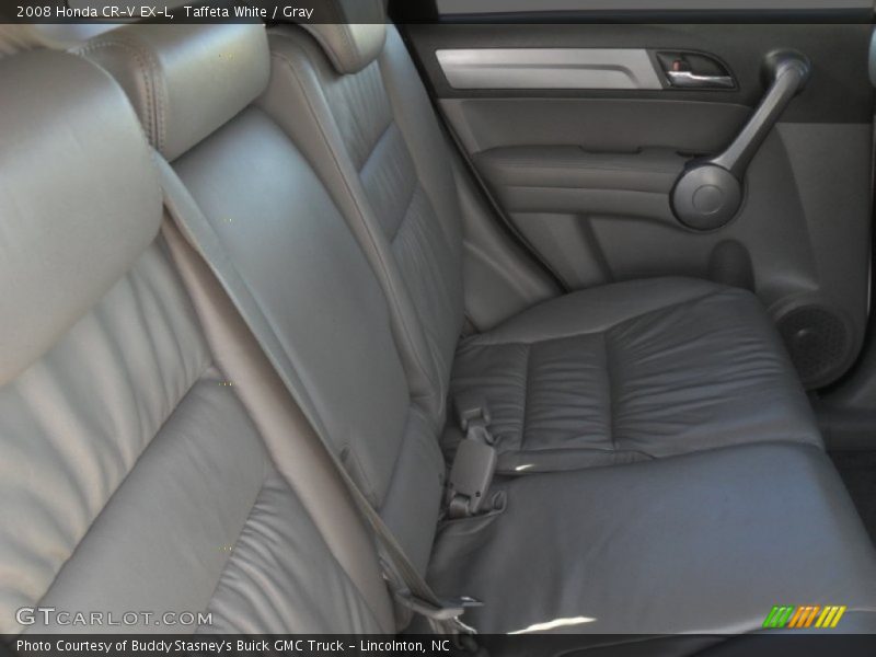 Taffeta White / Gray 2008 Honda CR-V EX-L