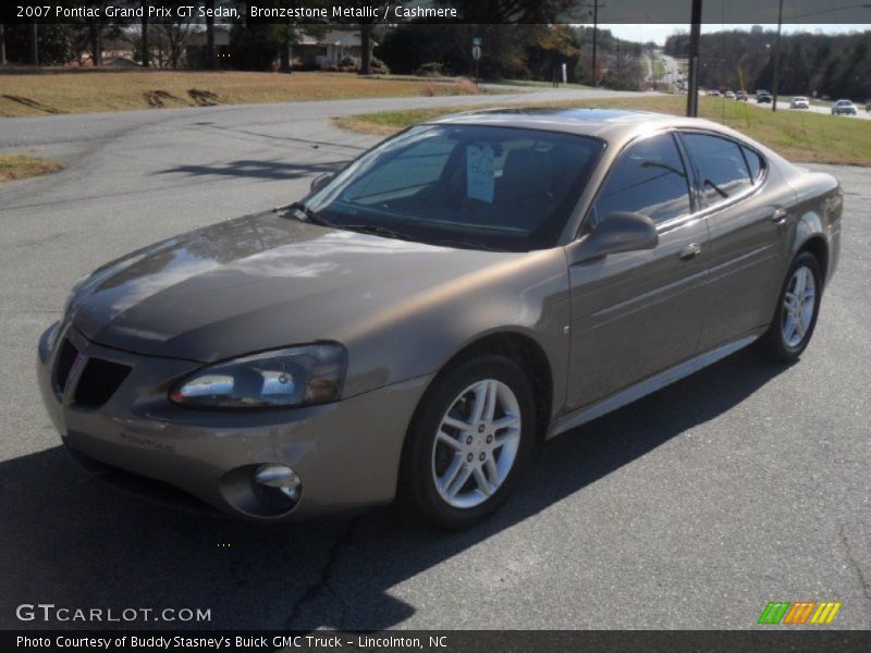 Bronzestone Metallic / Cashmere 2007 Pontiac Grand Prix GT Sedan