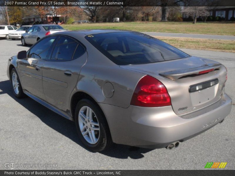 Bronzestone Metallic / Cashmere 2007 Pontiac Grand Prix GT Sedan